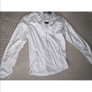 white nike windbreaker